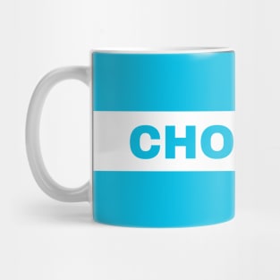 Choloma City in Honduras Flag Colors Mug